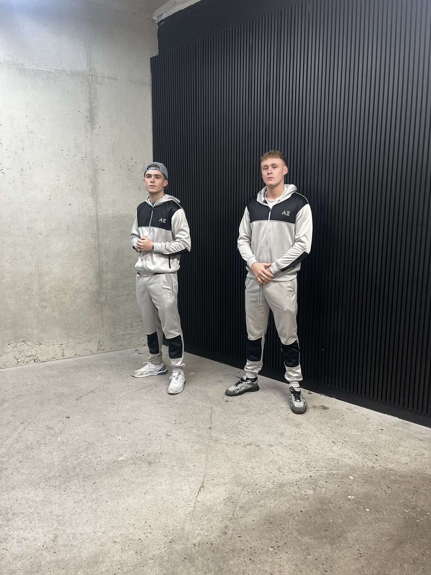 Grey/Black Cushy 1.0 Tracksuit